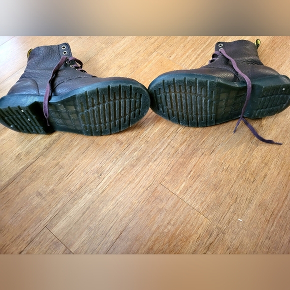 Dr. Martens burgundy boots size 41 - Picture 4 of 6